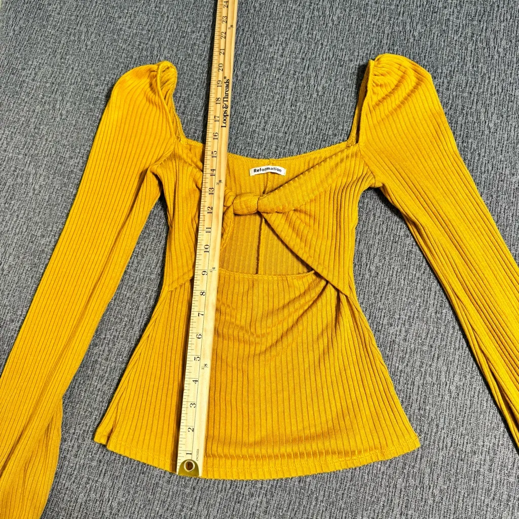 Reformation Women’s Long Sleeve Top - Image 13