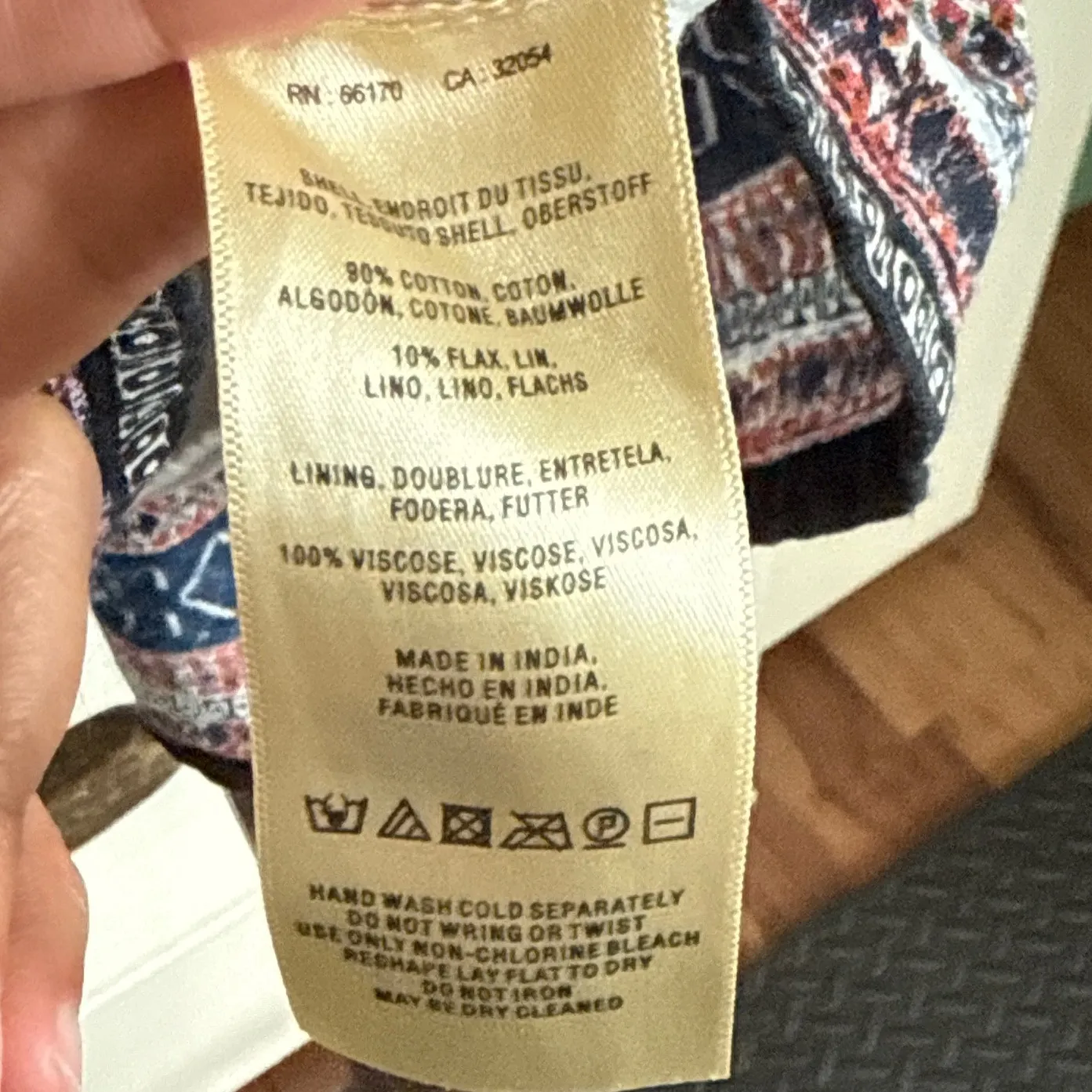 Maeve Sleeveless Dress Floral Print Boho Casual Summer XS - Image 5