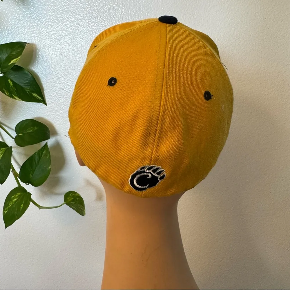 Vintage 1990’s Athletic Zephyr the Z hat Yellow CAL Cap Hat Size 7 1/4 unisex - Image 4