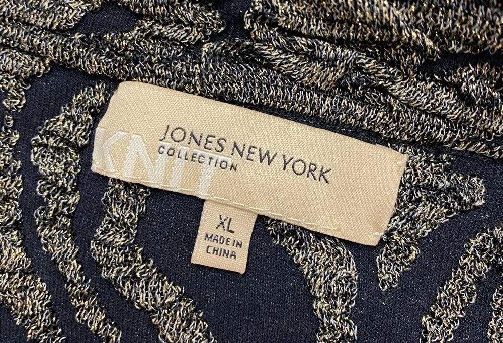 Jones New York Knit Cardigan XL - Image 6