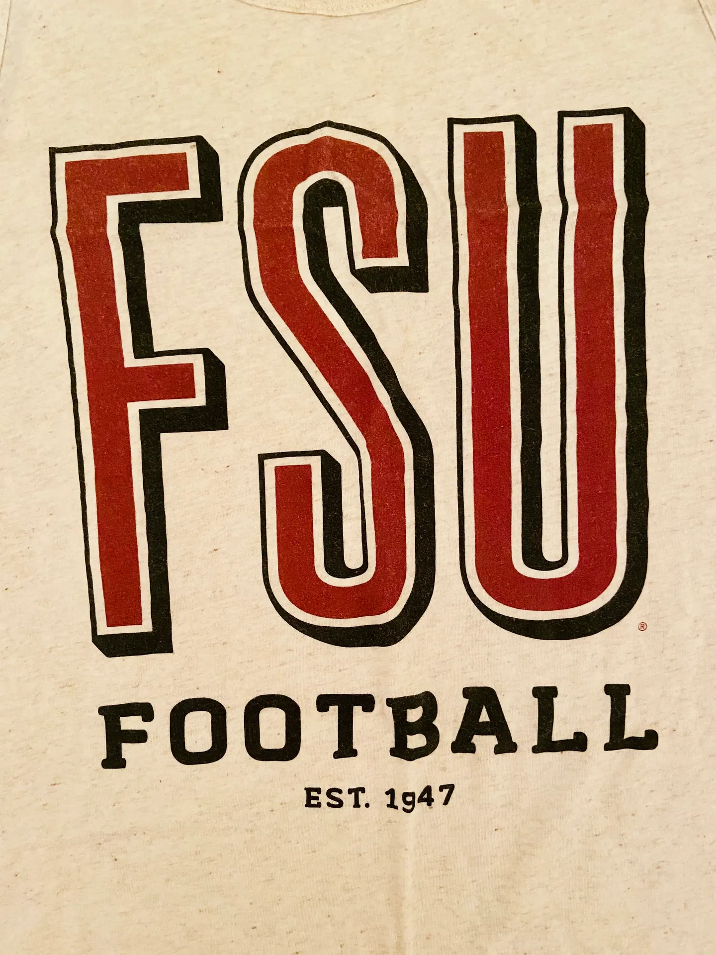 FSU Football Tank Tan - Image 3