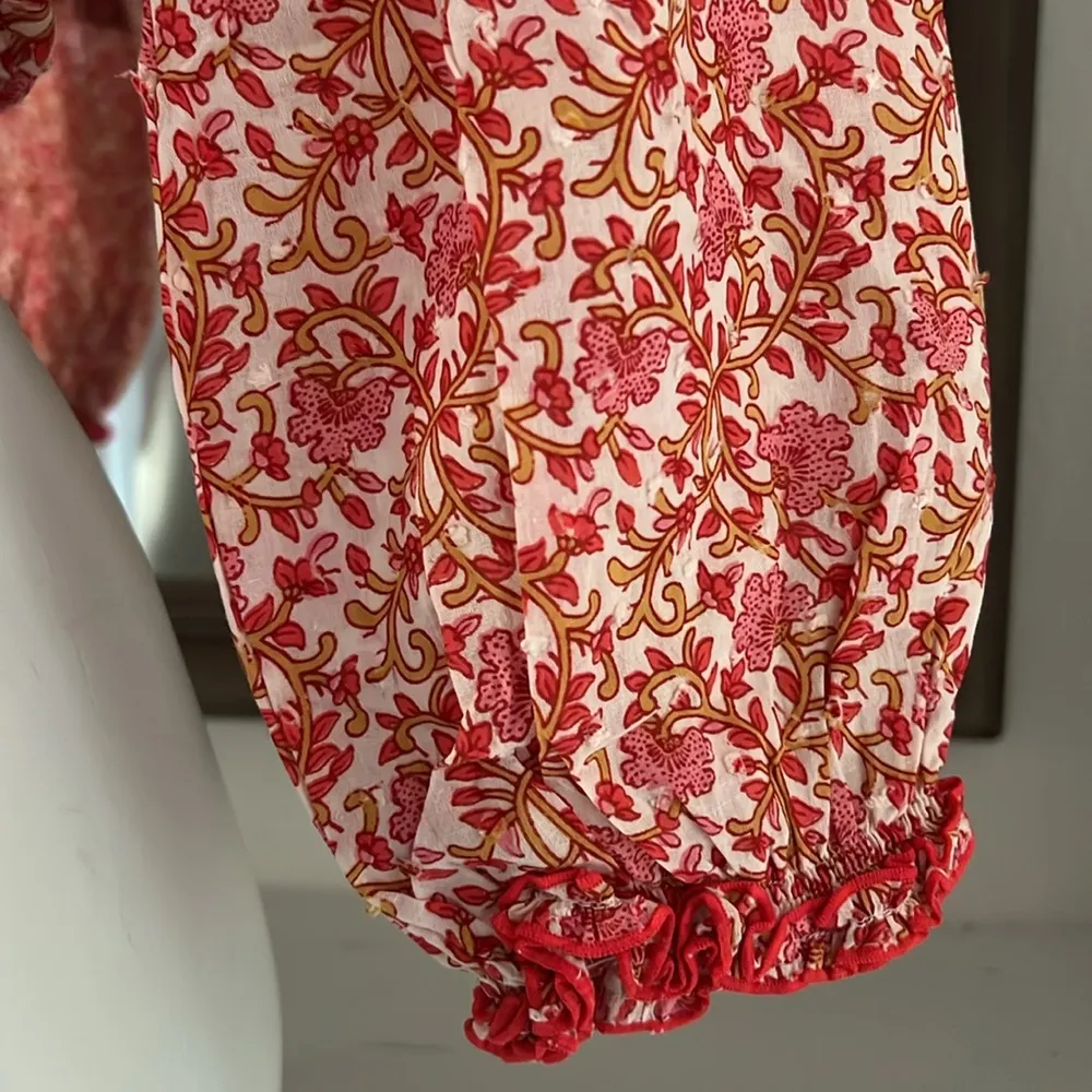 Poupette St. Barth Nana Off the Shoulder Top, Size XS NEW w/Tag $140 - Image 9