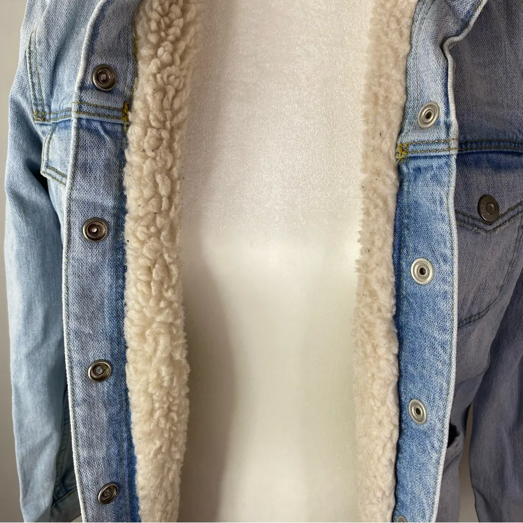 Topshop Moto Jean Jacket - Image 4