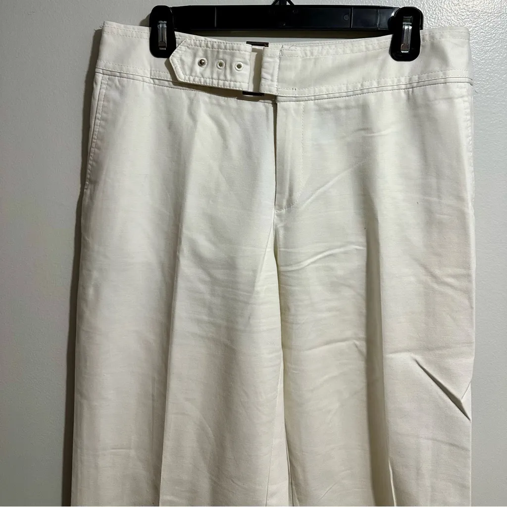 Rafaella Cream Wide Leg Pants (749) - Image 2