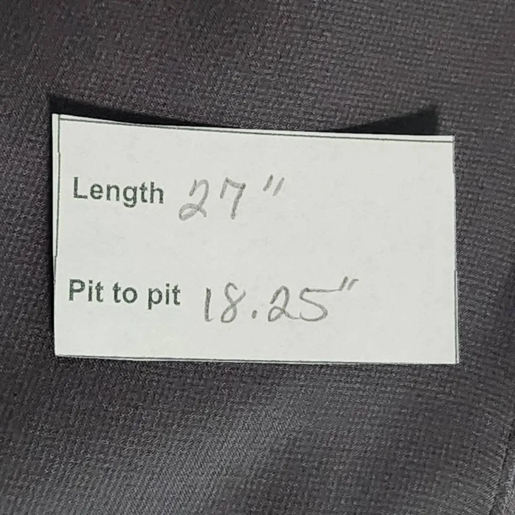 Soma Gray Layered Sleeveless Pajama Top Size Medium - Image 8