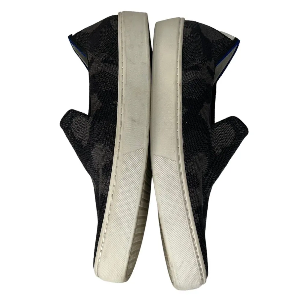 Rothy's Original The Sneaker in Gray Camo Slip On Flats Shoes Womens Size 6.5 - Image 6