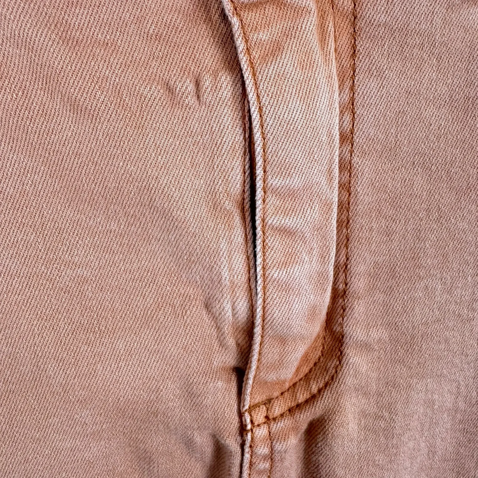 Kut From The Kloth Hannah Orange Cotton Jean Stretchy Mini Skirt Size 12 - Image 4