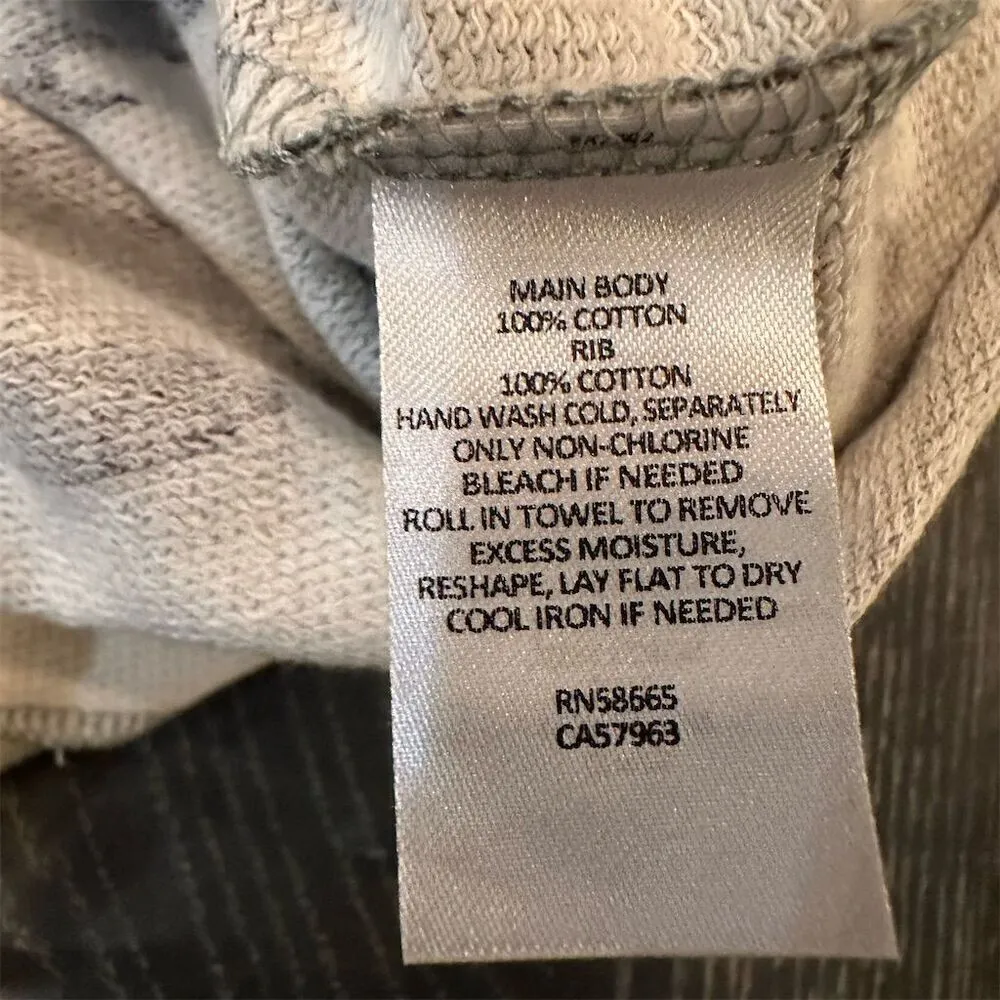 Caslon Camo Print Crew Neck Sweatshirt Unisex Adults Green Size M Cotton - Image 7