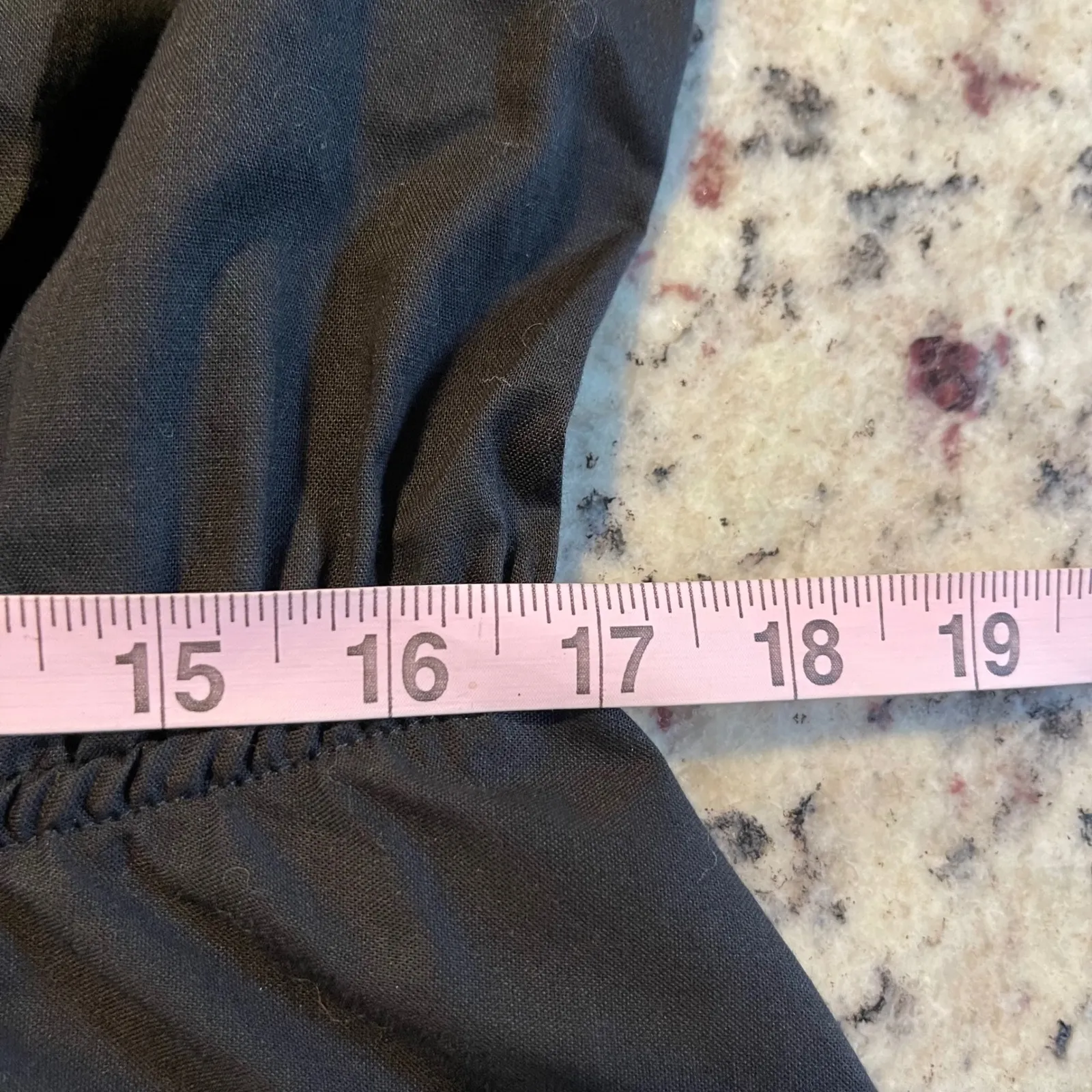 Peixoto Ora Black Lace Trimmed Cotton Mini Dress Size L Size L - Image 10