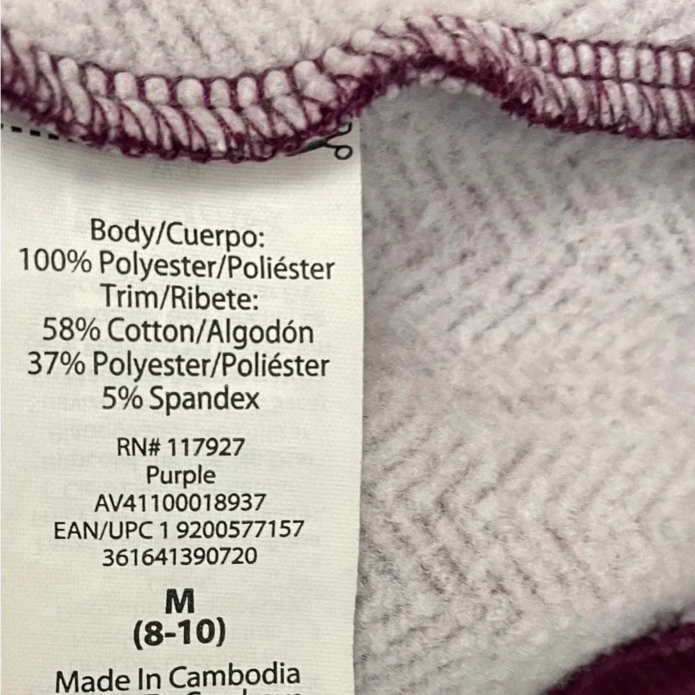 Avia Red‎ Cowl Turtleneck athletic style sweatshirt - Image 9