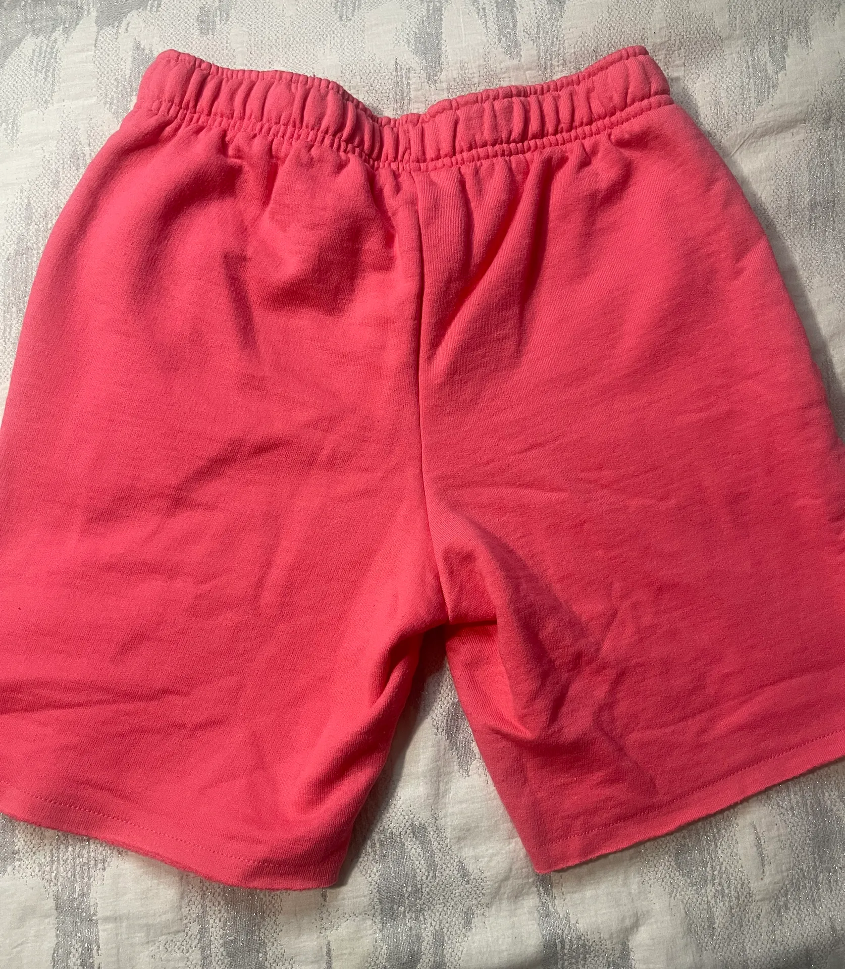 Champion Pink Fleece Shorts - Image 5