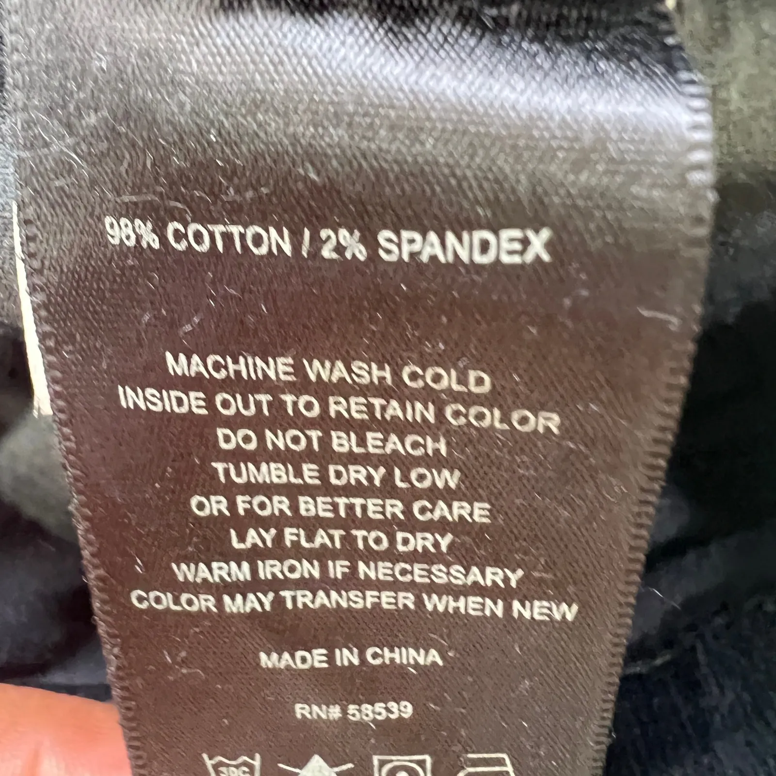 KUT from the Kloth Diana Skinny Black Corduroy Pants Size 4 - Image 7