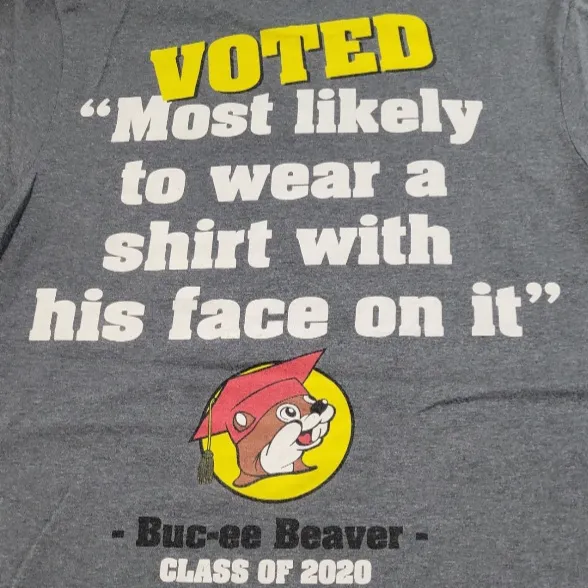 Shirt Size Small S Buc-ee's Class Of 2020 Graphic Print T-Shirt Bucee's Graphic Tee Unisex - Image 6