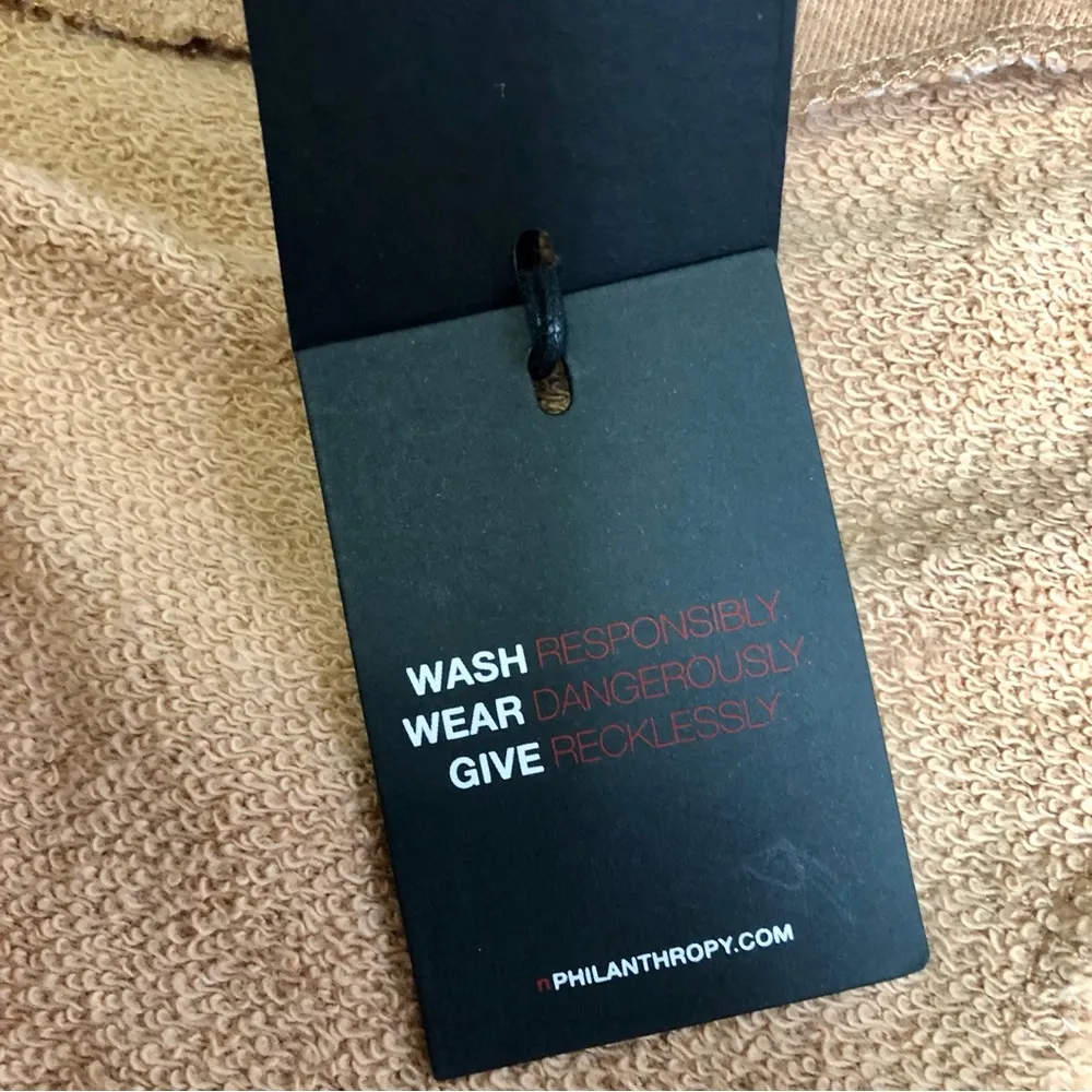 NWT Bresson Wrap Dress Duster Sweater Camel Tan Oversized Small - Image 12