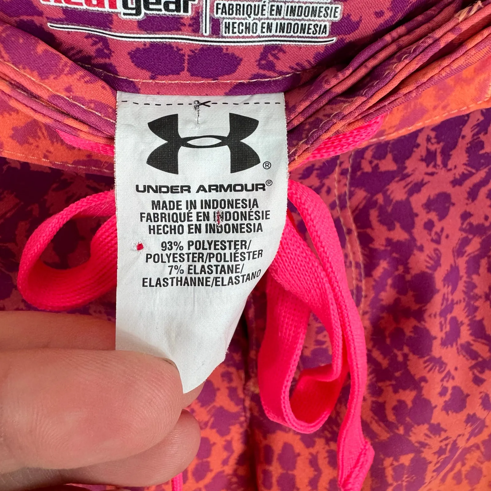 Under Armour Afterglow Even Keel Lace Up Semi-Fitted Heat Gear Board Shorts 12 - Image 7