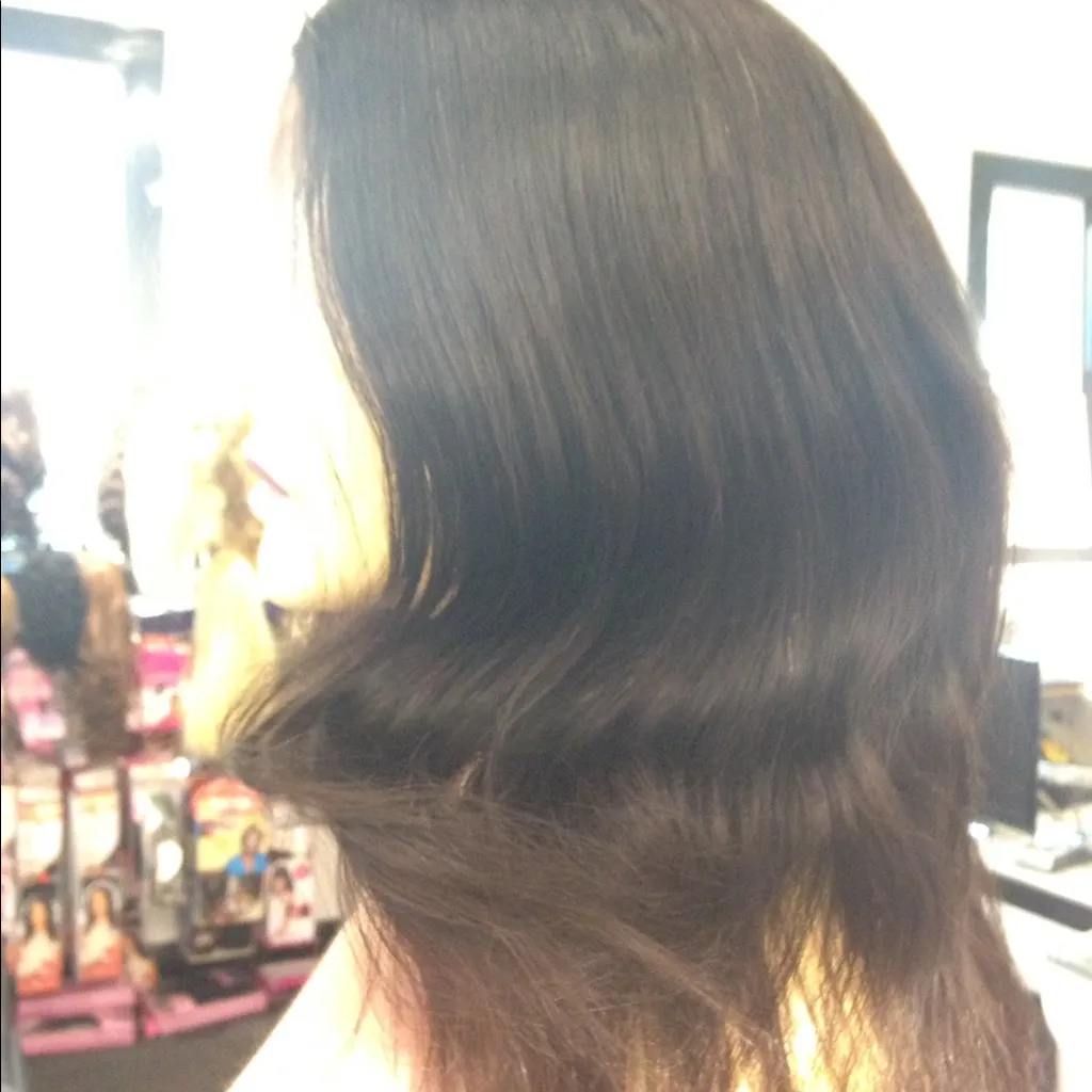 Wig 100% human hair Virgin Wig - Image 4