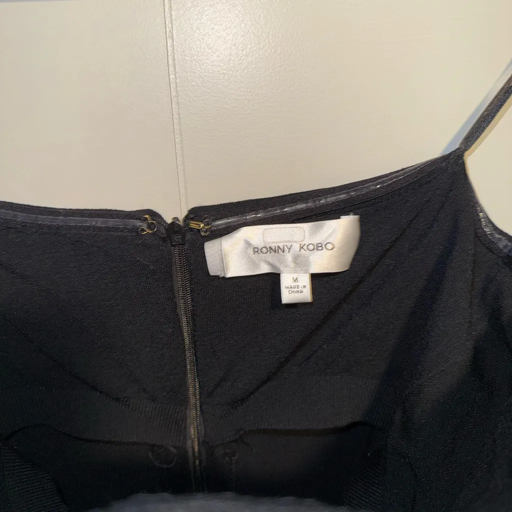 Ronny Kobo midi dress Size medium White - Image 5