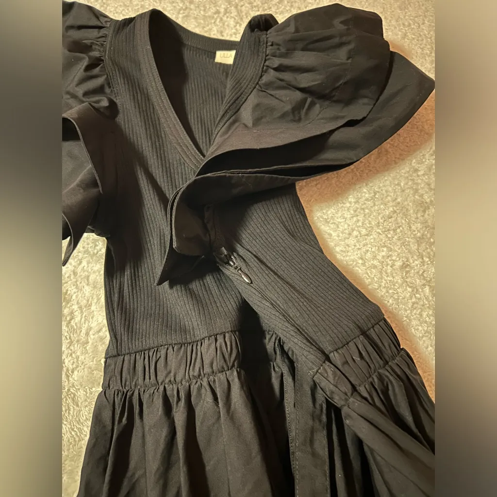 Ulla Johnson Francine Dress in‎ Noir Size Small - Image 5