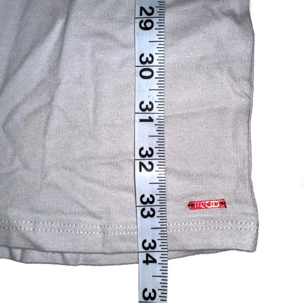 NWT n:Philanthropy Leonardo Short Sleeve V-Neck Side Knot Gray Dress MEDIUM - Image 7