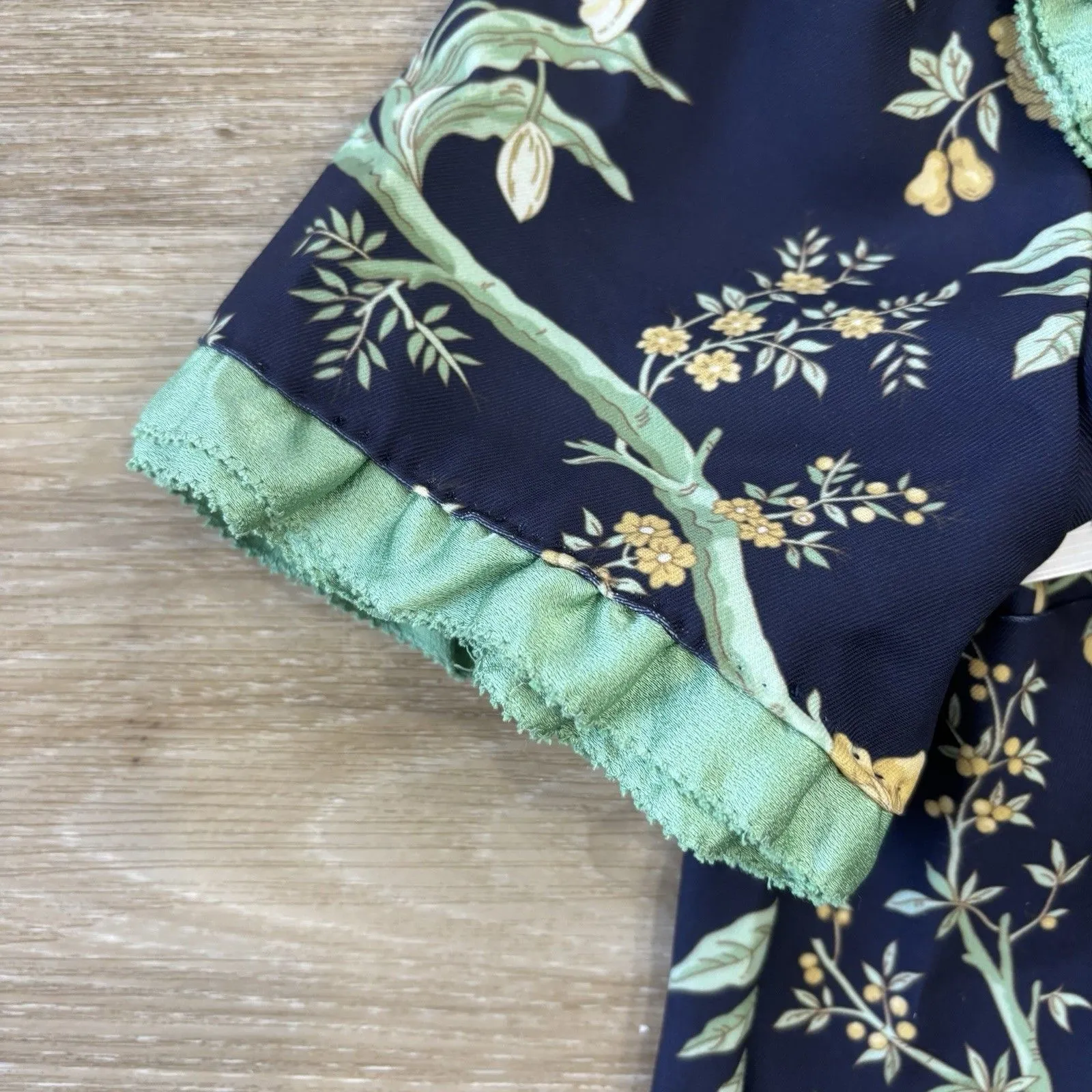 Tuckernuck Dress Womens Size XS Mini Short Sleeve Night Bloom Twiggy Chic - Image 7