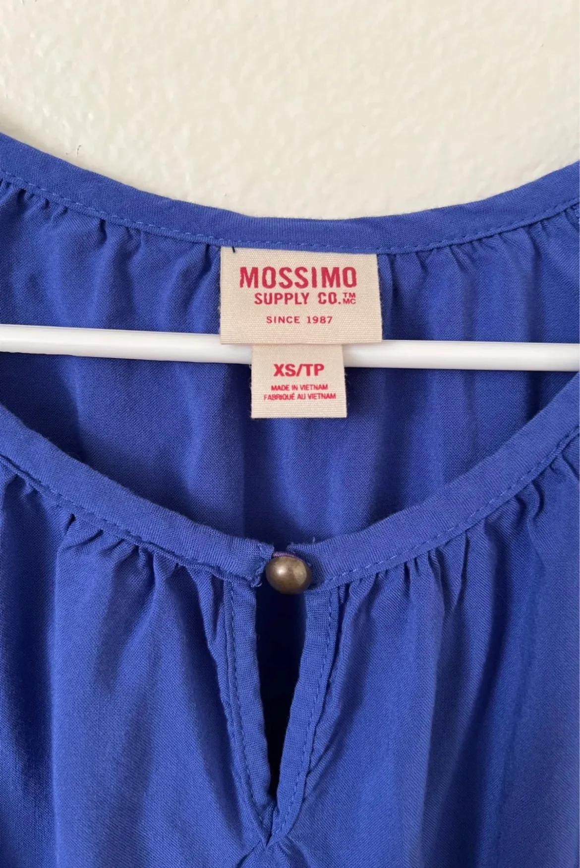 Royal Blue Quarter Sleeve Dress - Image 7