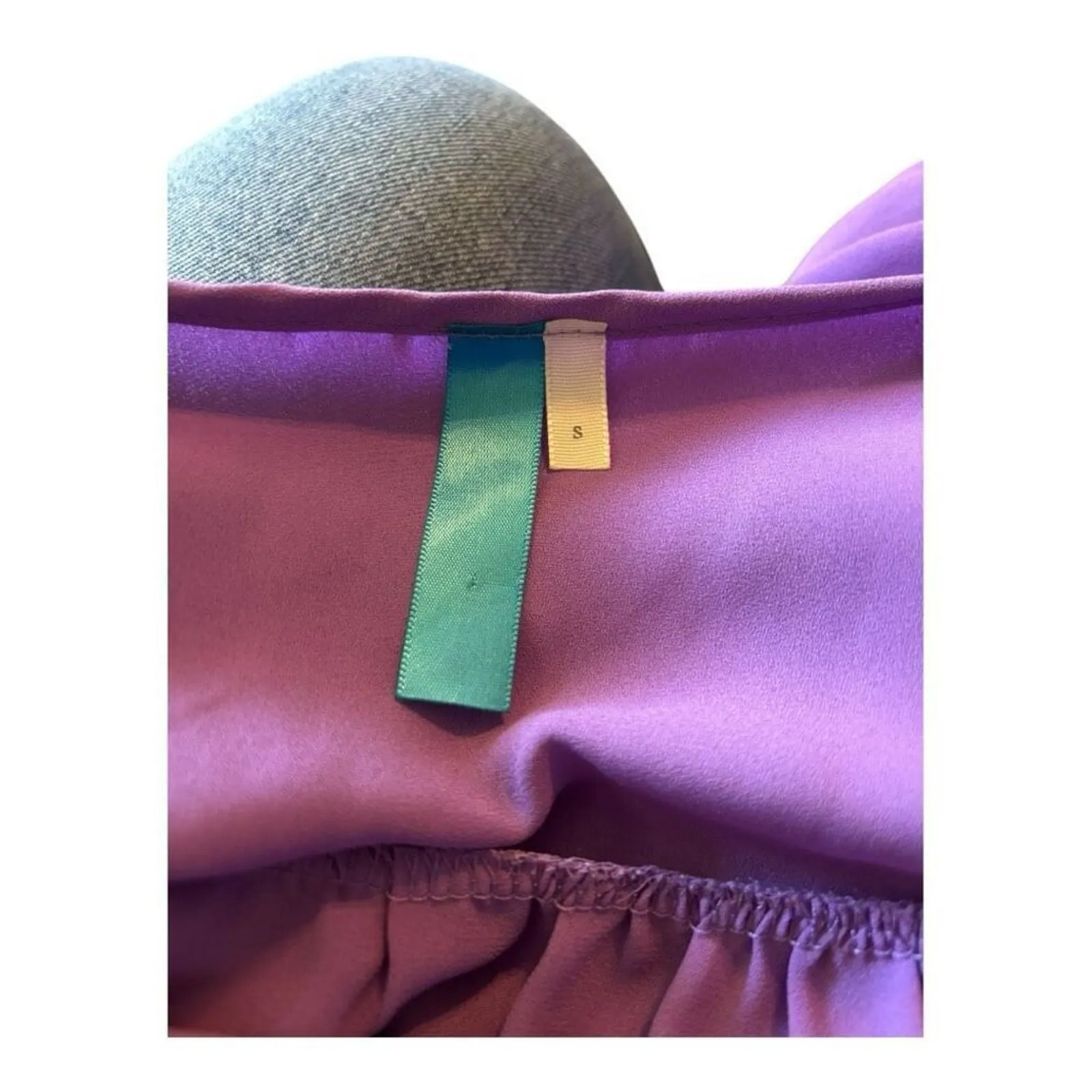 Purple Blouse Size S Purple - Image 3