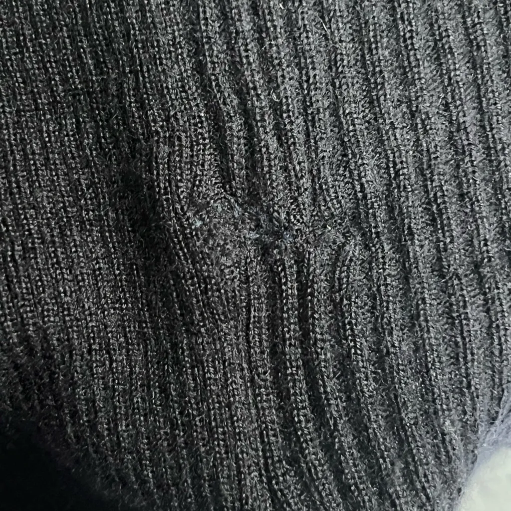 Tory Burch Navy Cardigan with Gold Buttons - Image 8