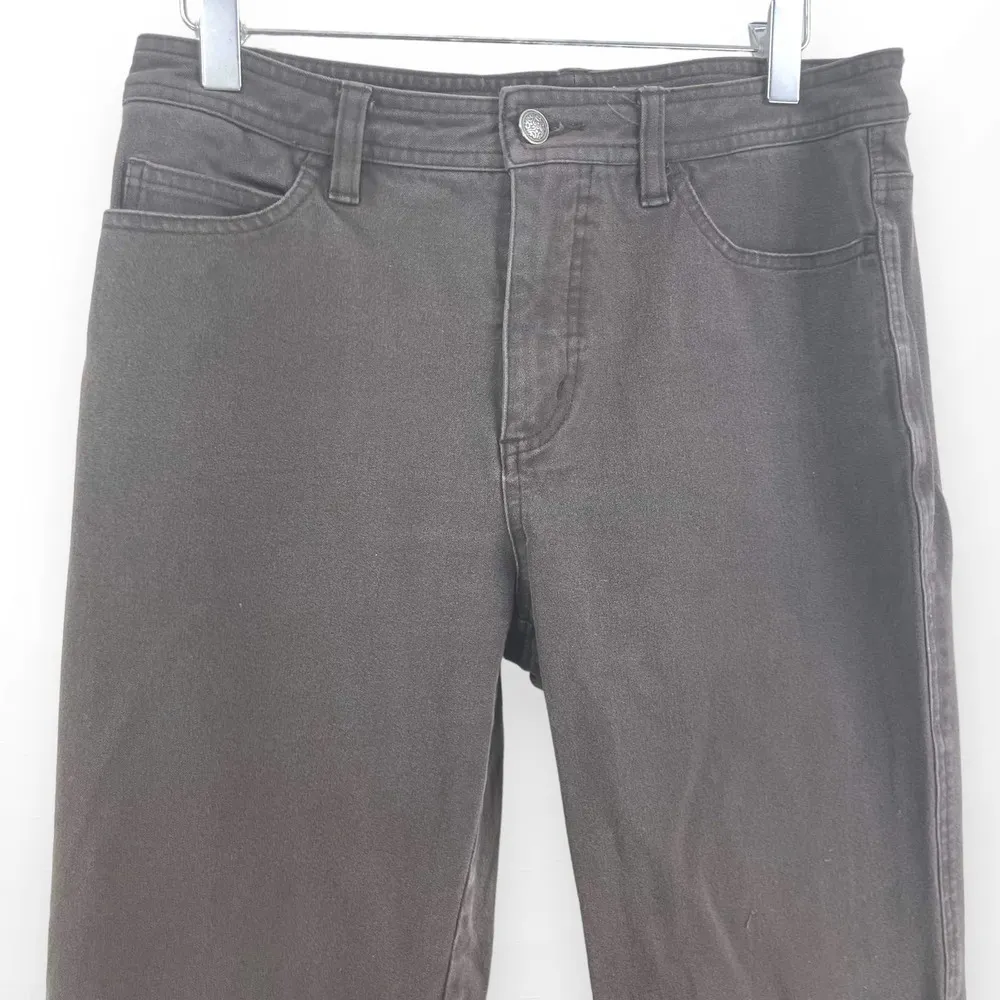 SAKS FIFTH AVENUE Dark Brown Bootcut Denim Jeans - Image 9