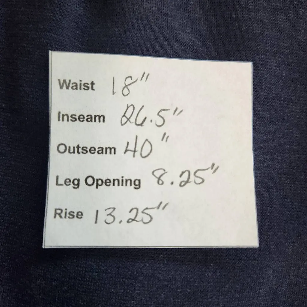 Emma James Navy Pull-on Stretch Pants Size XL Navy Stretch Pants - Image 9