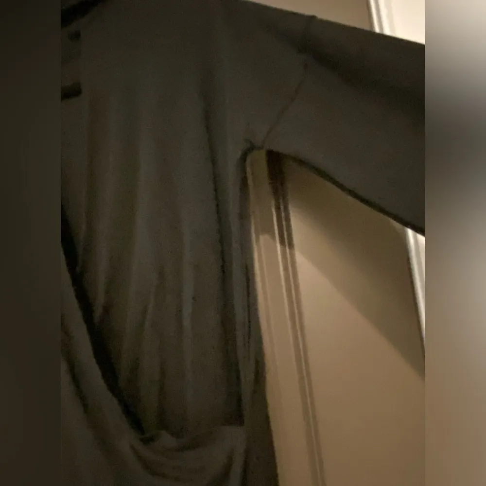 joy joy Black Long Sleeve Keyhole Open Back Turtleneck Dress Women's Sz Small​ - Image 10