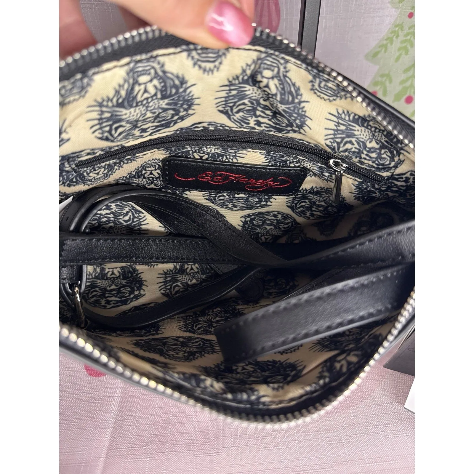NEW Ed Hardy Nolita shoulder purse with crossbody strap - Image 5