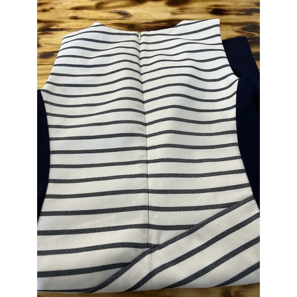 Lauren Ralph Lauren Women Stripe Dress Formal Party Cocktail Size 10 Wedding‎ - Image 11