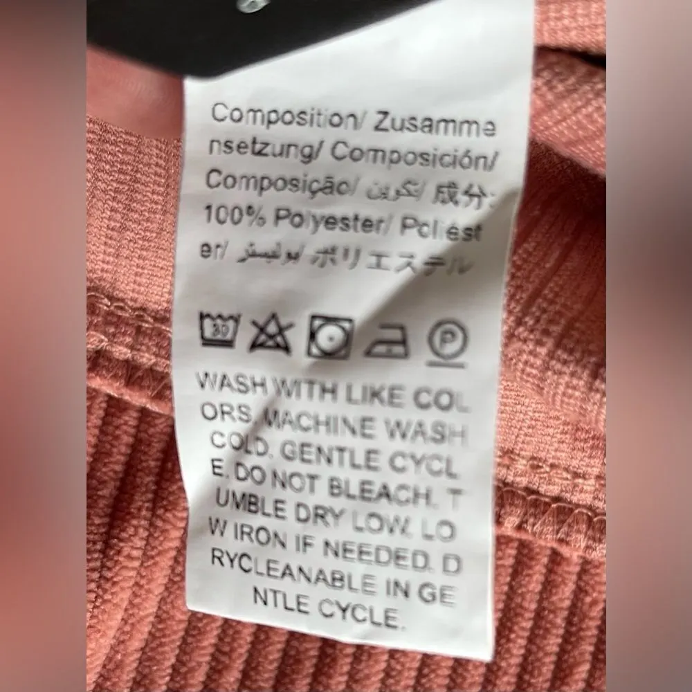 EUC. Emery Rose Dusty Rose Corduroy Vest with pockets. - Image 5