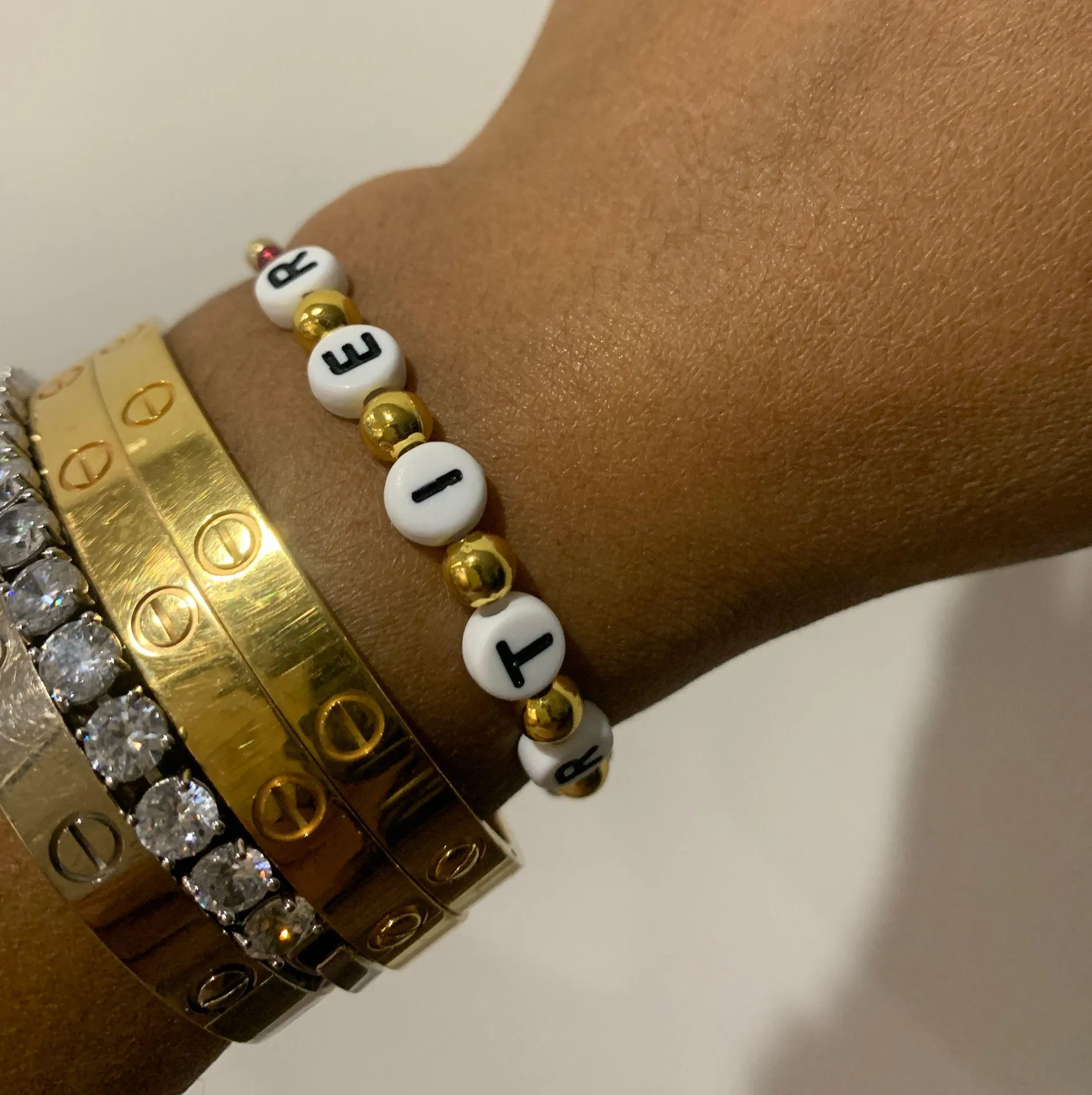 Cartier Handmade Beaded bracelet... - Image 5