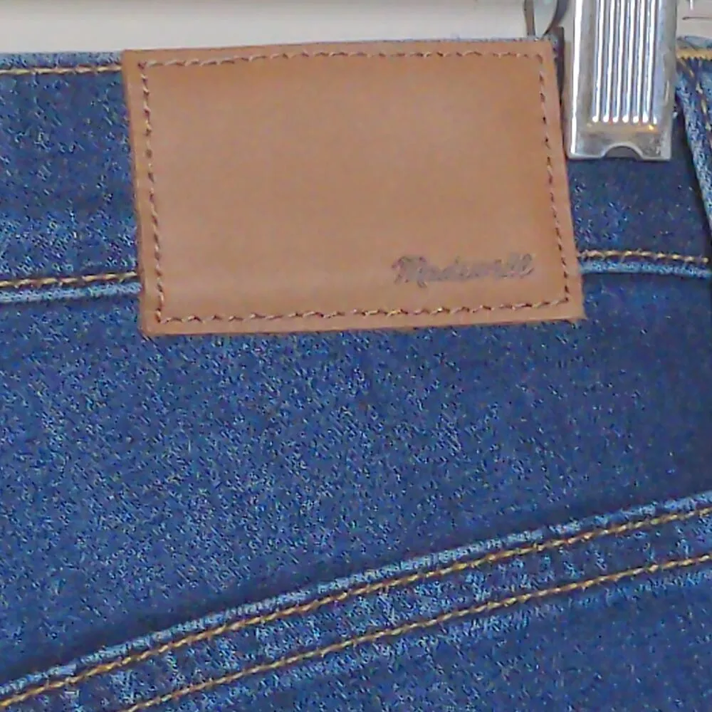 Madewell Tall 10" High Rise Skinny Jeans in Blue – Size 26T (Tall) - Image 6