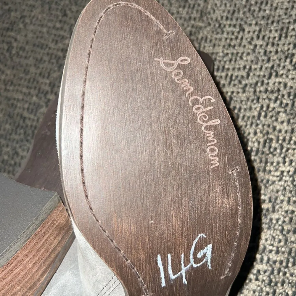 ✨ NWOT✨Sam Edelman Packer Gray Suede Ankle Boot✨ - Image 7