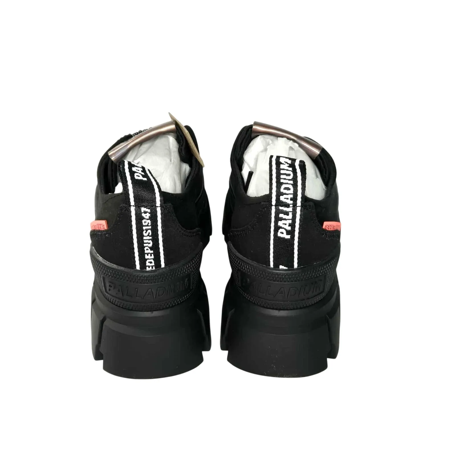 Palladium Women's Revolt Lo Tx Sneaker Size 8.5 NIB Platform Black - Image 4