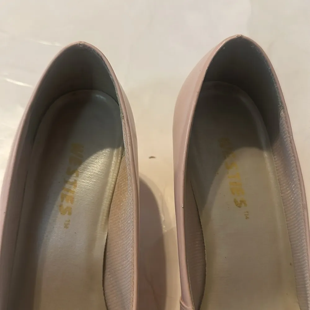 Baby Nude Pink Westin’s 6 Women’s Kitten Heel Casual Coquette Classy Sexy Chic - Image 2