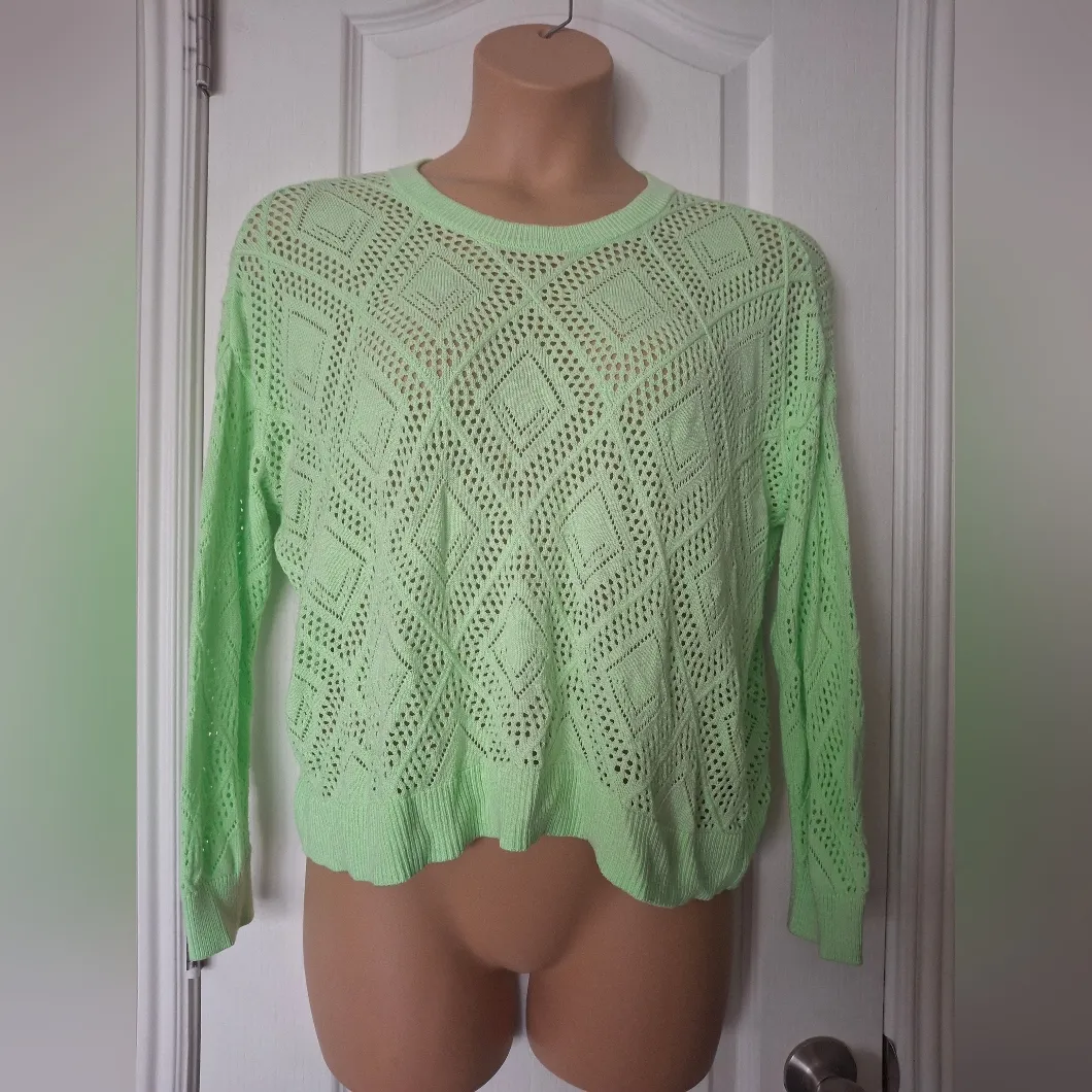 Torrid Sz 0 Mint Green Women's Sweater - Image 2