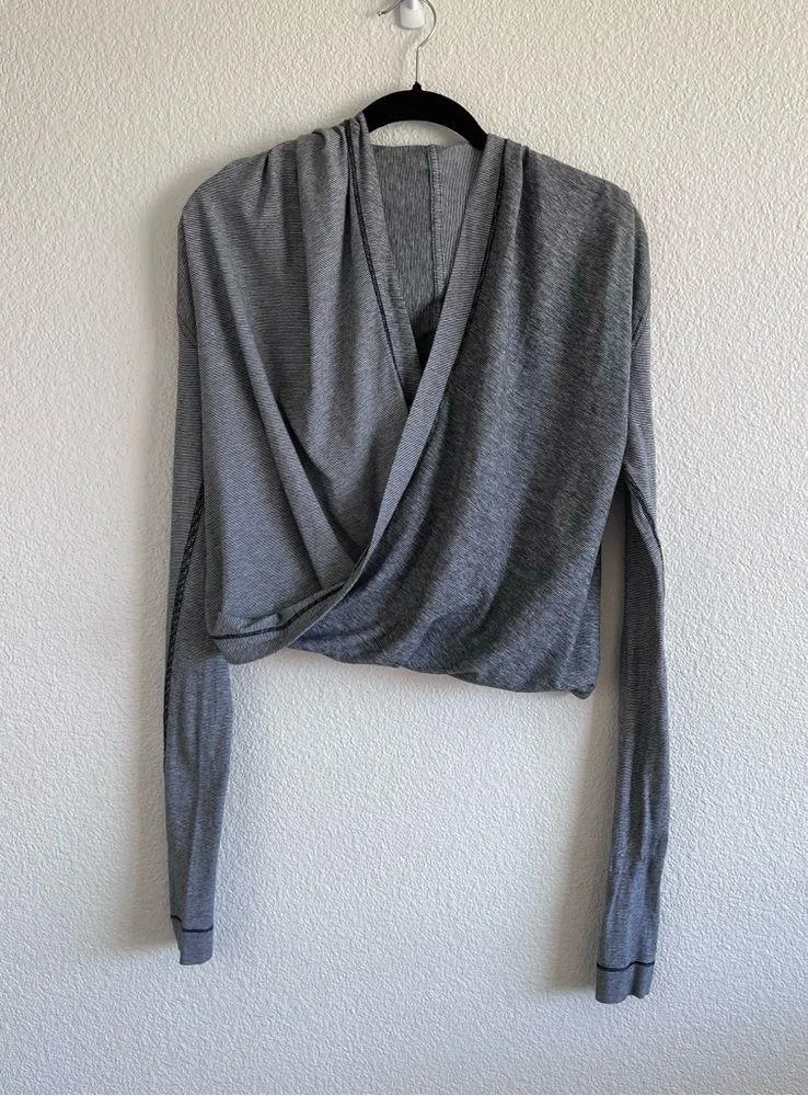 Lululemon Iconic Wrap Wee Stripe White Black - Image 2