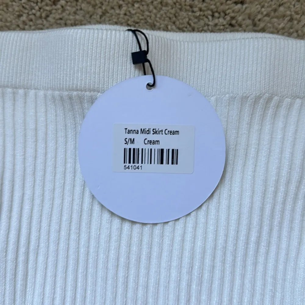 Princess Polly Tanna Midi Skirt Cream - Image 2