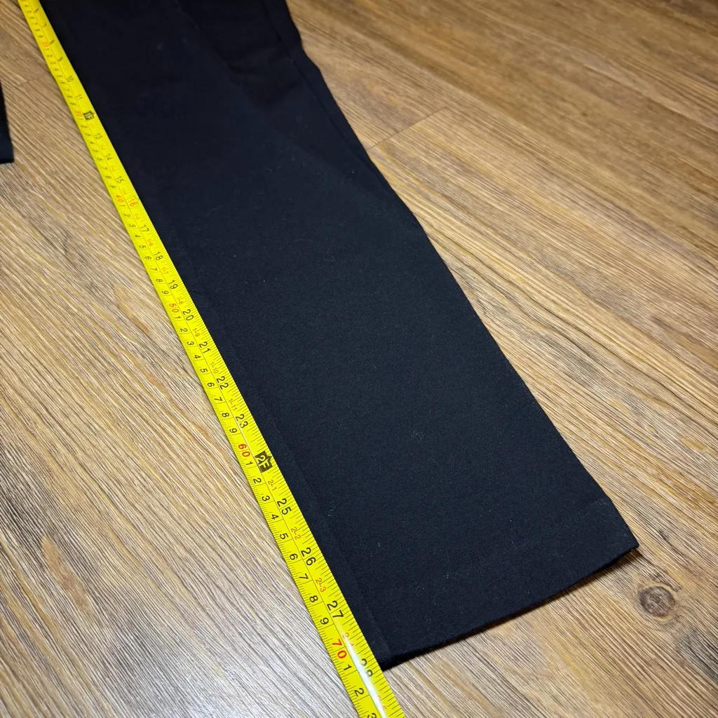 J. McLaughlin Black Slim Fit Pants with Zipper Pockets business Casual size 0 - Image 13