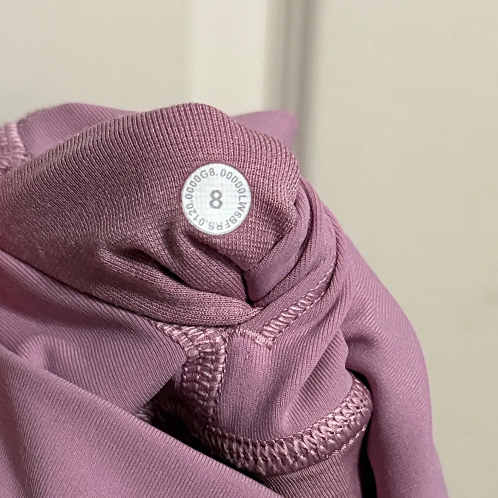 Lululemon 💖  Mauve Wunder Under Crops - Image 5