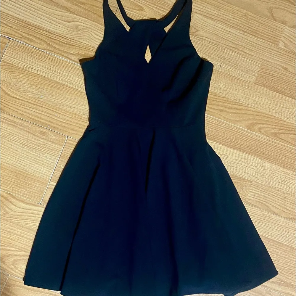 🏷️🏷️Lulus skater midi dress black women’s junior small - Image 11