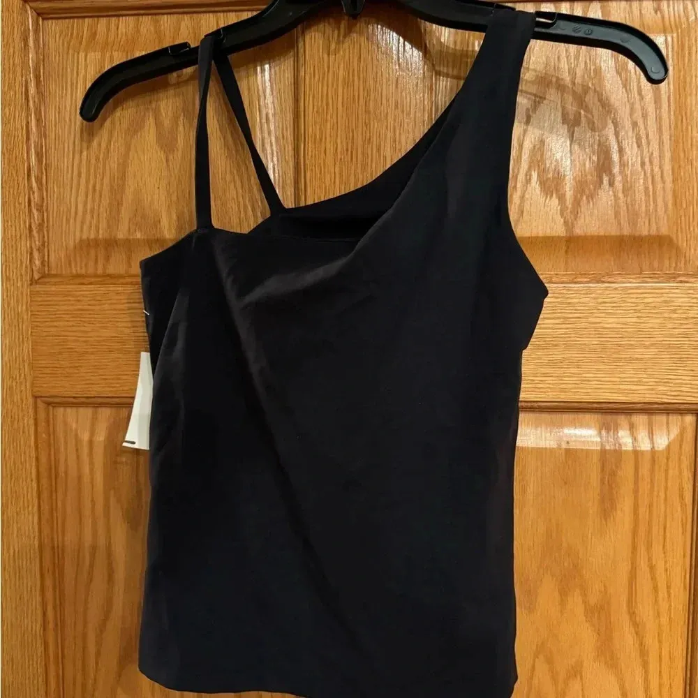 Zella Studio Luxe Asymmetric Support Tank XS (new) - Image 3