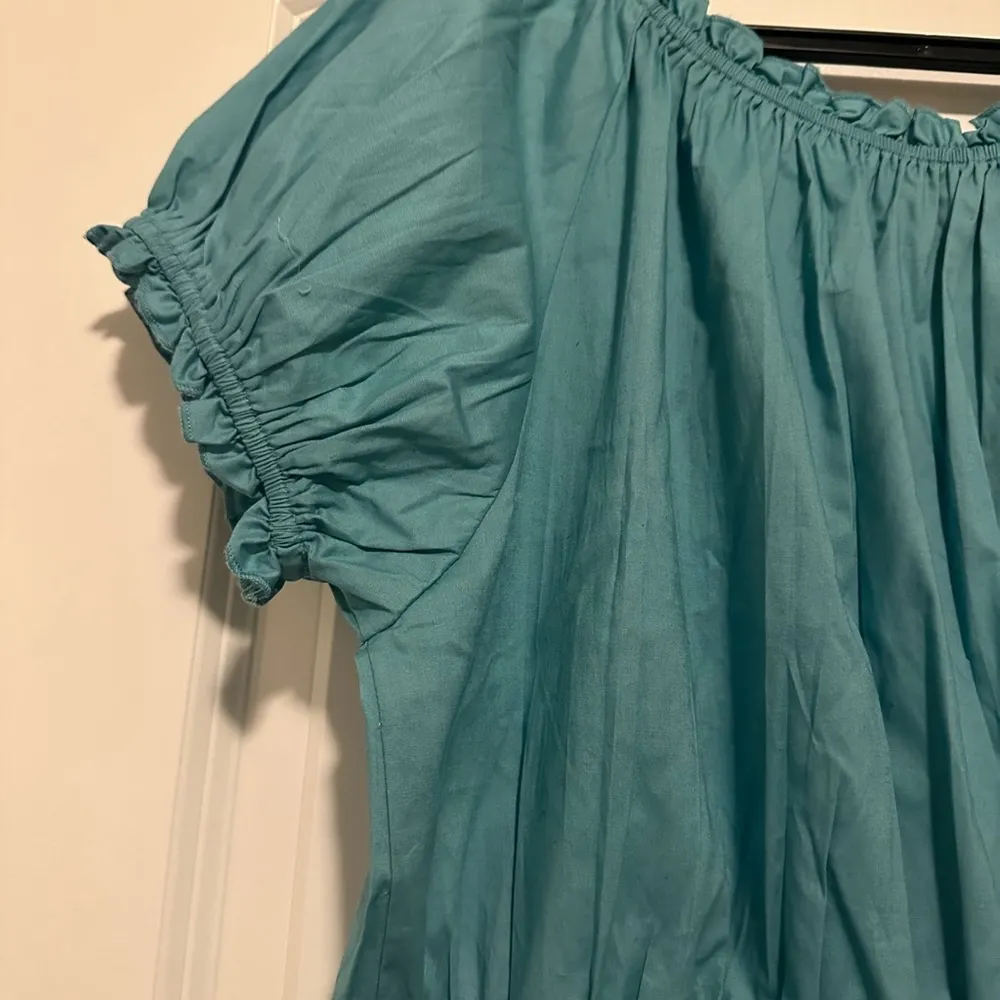 Ashley Steward Women’s Size 14 Short Sleeve Solid Green Button Down Green Blouse - Image 12