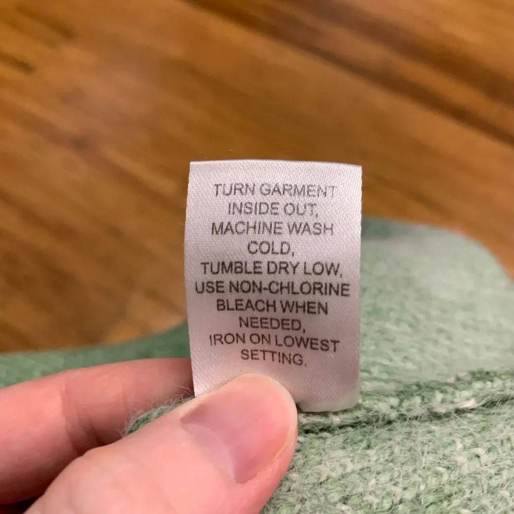 LA Hearts Knit Crop Top Women Size Medium Green Mushroom Graphic Sleeveless Tank - Image 5