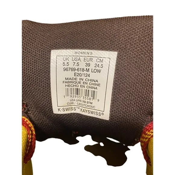 K-Swiss Hogwarts Gryffindor Harry Potter Sneakers Tennis Shoes - Image 12