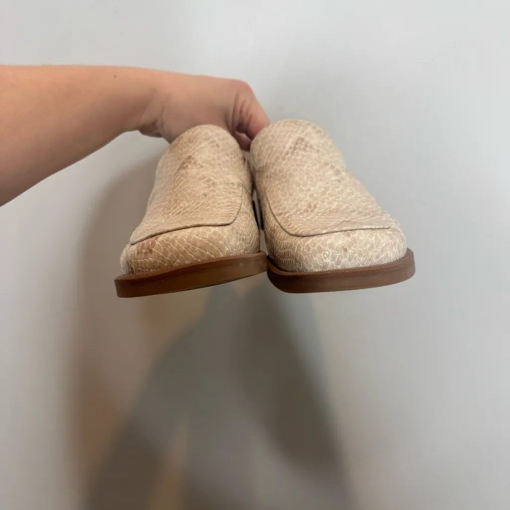 Franco Sarto Flex Snakeskin Bocco Loafers Size 9 - Image 6