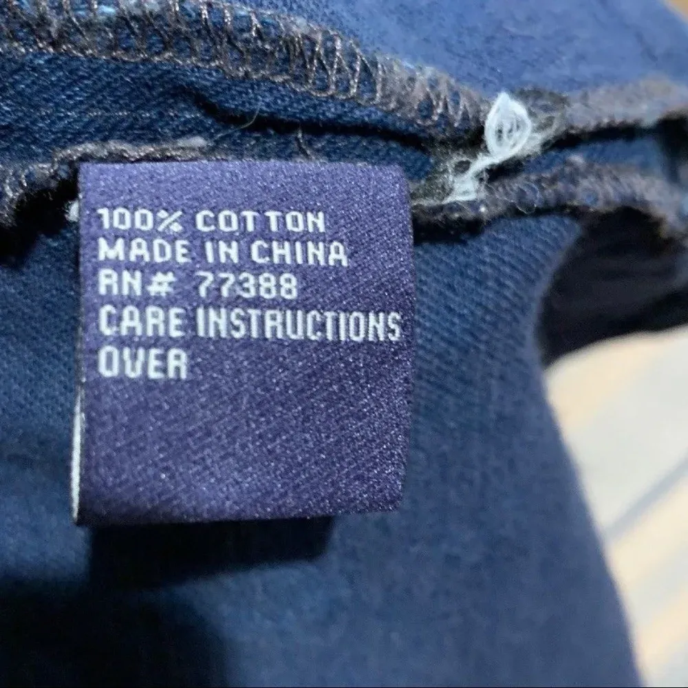 Madewell Two-Tone‎ Chambray Button Up Blouse - Image 5